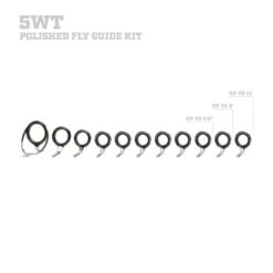 LZR Single Foot Fly Rod Guide Set Kits -Prorod Supplies Store 5 WT POLISHED f0506355 ef47 4ea1 96d9 7100de6cc315