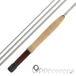 CRB 9'0" 5wt Color Series Fly Rod Kit -Prorod Supplies Store 5wt grey