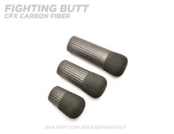 CFX Composite Carbon Fiber Grips - Fighting Butt Grip -Prorod Supplies Store CFX Composite Carbon Fiber Grips Fighting Butt Grip image 3
