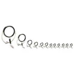 CRB Medium Duty Spinning Rod Guide Kits -Prorod Supplies Store CRB Medium Duty Spinning Rod Guide Kits Polished Elite Large