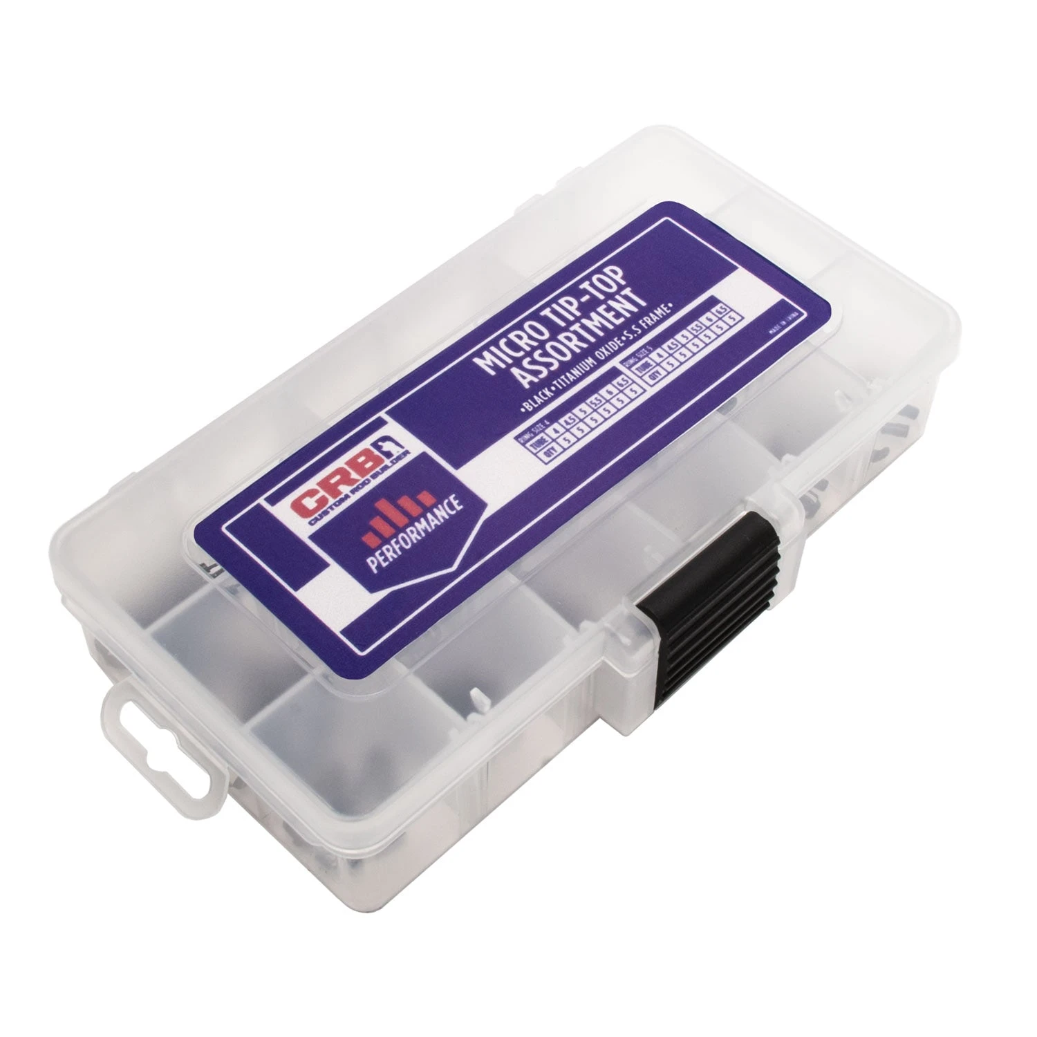CRB Micro Tip-Top Guide Assortment Kits 6 CRB Micro Tip-Top Guide Assortment Kits - Image 4