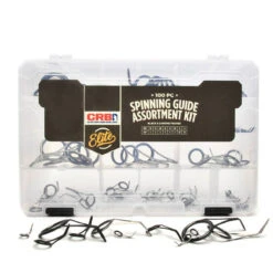 CRB Spinning Guide Assortment Kits - Black & Chrome Combo -Prorod Supplies Store CRB Spinning Guide Assortment Kits Black Chrome Combo Elite 1 1