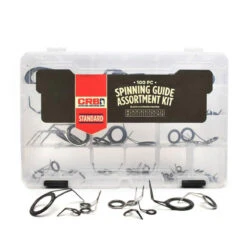 CRB Spinning Guide Assortment Kits - Black & Chrome Combo -Prorod Supplies Store CRB Spinning Guide Assortment Kits Black Chrome Combo Standard 1 1