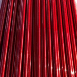 V-Line 36" Gnarly Noodle Ice Rod Blank -Prorod Supplies Store Candy Apple Red