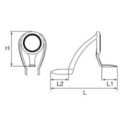 Fuji RB Trolling & Surf Guide -Prorod Supplies Store Fuji RB Trolling Surf Guide Specs 1