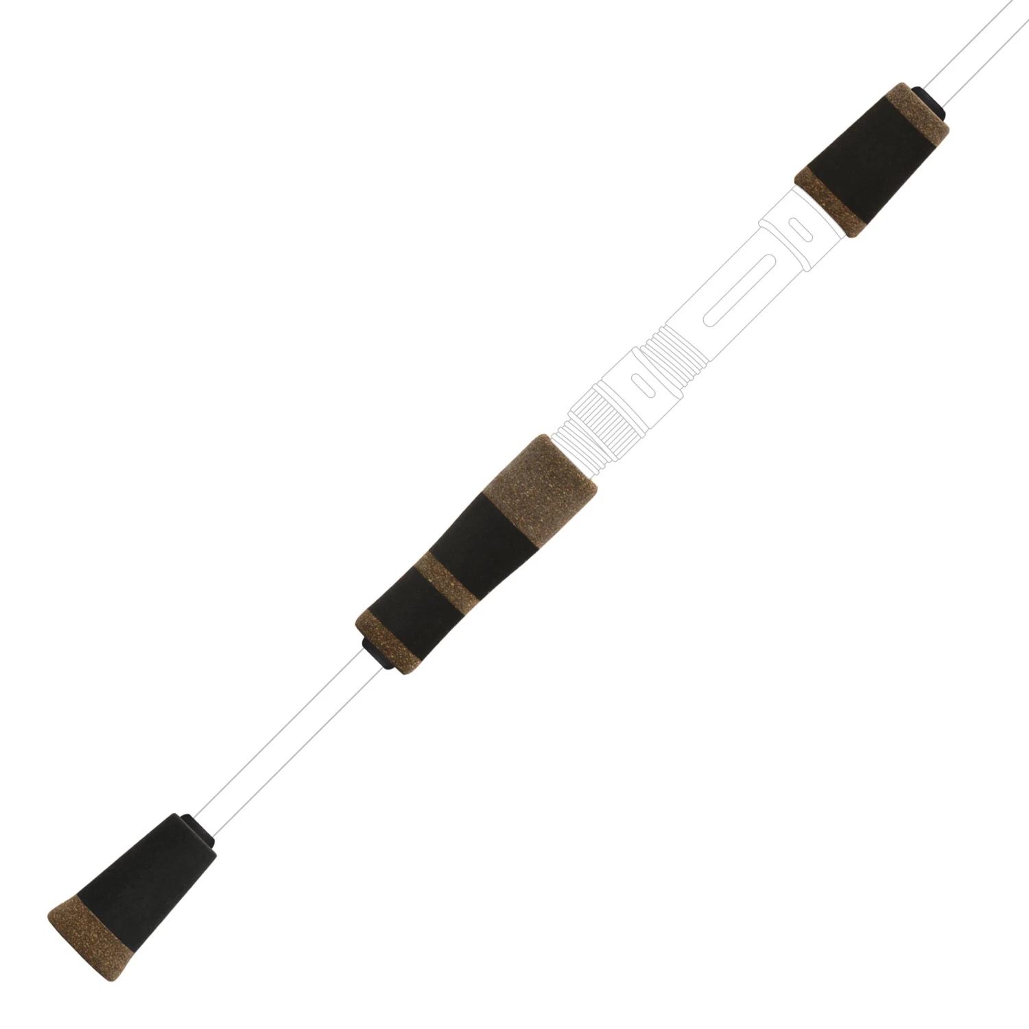 2-Tone Split Grip Kits For Spinning Rods 6 2-Tone Split Grip Kits For Spinning Rods - Image 4