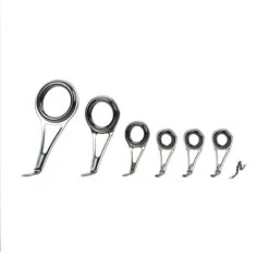 LZR Ice Rod Guide Kits -Prorod Supplies Store LZR Ice Rod Guide Kits Polished 16 6