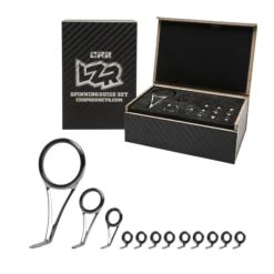 LZR Light-Duty Spinning Rod Guide Kits -Prorod Supplies Store LZR Light Duty Spinning Rod Guide Kits Polished 1