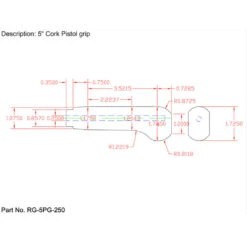 5" Pistol Grip -Prorod Supplies Store RG 5PG Schematics