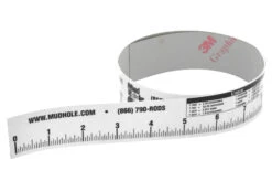 Rod Builder's Adhesive-Backed Measuring Tape & Conversion Chart
