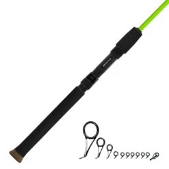 CRB 6'6" Med-Light Spinning Rod Kit IS661ML -Prorod Supplies Store lime green spinning f8bc281b 7f5a 485f 9b89 b7870222a5bf