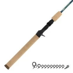 MHX 7'0" Med-Heavy Casting Rod Kit MB843 -Prorod Supplies Store metallic blue casting
