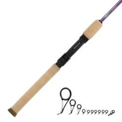 MHX 7'0" Light Spinning Rod Kit S842 -Prorod Supplies Store metallic purple spinning 42bc8ad6 0080 43b0 9251 0223ff696481