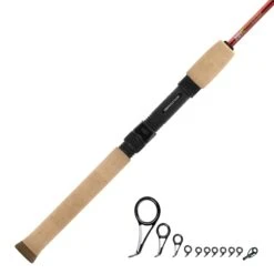 MHX 6'6" Ultralight Spinning Rod Kit S781 -Prorod Supplies Store metallic red spinning c0bc4131 9c73 4d1c afd3 e6e1b878681d