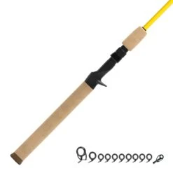 CRB 7'0" Heavy Casting Rod Kit IS701H -Prorod Supplies Store yellow casting